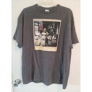 WarsVintage Men's Star Wars T-shirt Darth Vader Foam Finger Funny Size XL